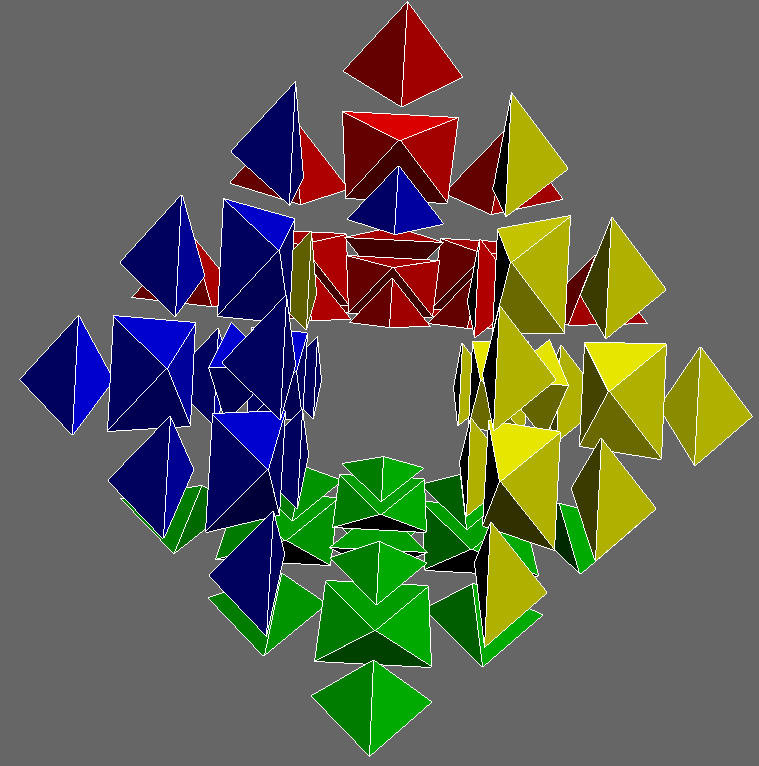 A 4D pyraminx with a single edge twisted