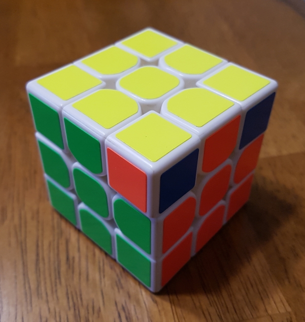 A regular A-perm on a 3x3x3 Rubik's cube